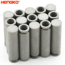 HENGKO high quality custom porous sintered replacement air filter cartridge cleaner stainless steel 316 316L